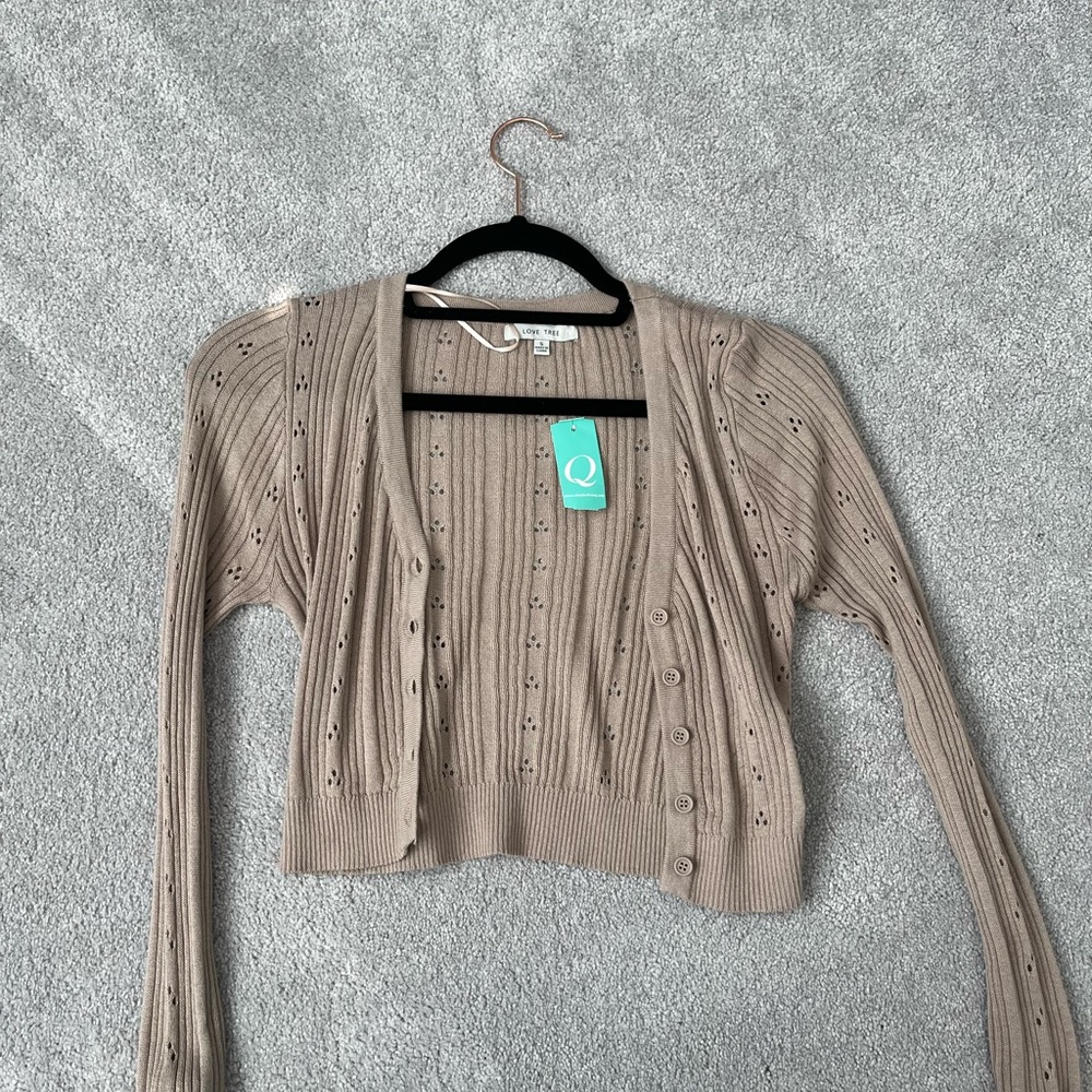 Brown Cardigan